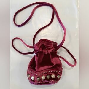 VTG Velvet Pouch Bag